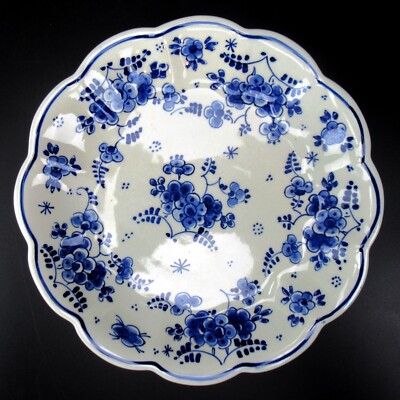De Porceleyne Fles Fayence Wandteller Delft Blauw Royal Delft Faience 1961 #1