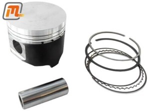 AUTO TEC PISTONS FORGED FLAT TOP 4.035 BORE, SB CHEVY 350 356