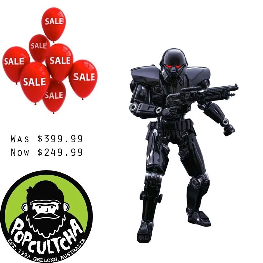 Star Wars: The Mandalorian - Dark Trooper 1/6th Scale Hot Toys Action Figure