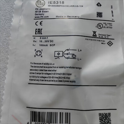 IFM IE5318 1PC New Proximity Switch Sensor Free Shipping