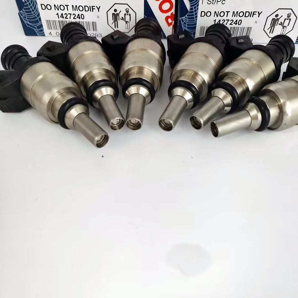 6 inyectores de combustible para BMW 320i 325ci 325i 1999-06 325xi 525i X3 Z3 Z4 1427240 Foto 2 de 4