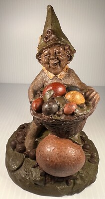 EGGBERT-R 1982~Tm Clark Gnome~Cairn Studio Item  #194~Edition #61~Easter~w/Story