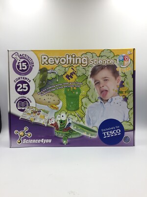 Revolting Science Kit 15 Experimente Alter 8+ Science4You Ekelhafte Chemie Set