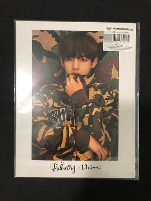 K-POP・アジア BTS Butterfly Dream PREMIUM POSTCARD JK BTS Taehyung V Butterfly Dream Exhibition Premium Photo Card