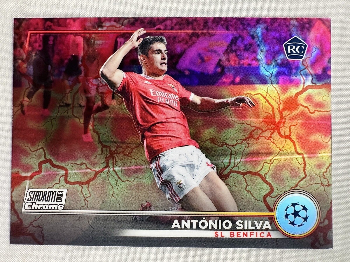 Antonio Silva 2022-23 Stadium Club Chrome UEFA Pink Red