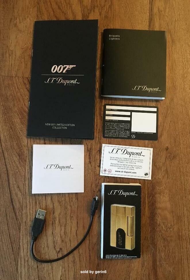 S.T. Dupont James Bond 007 Connected Line 2 Lighter, 16115 S.T. Dupont James Bond 007 Connected Line 2 Lighter, 16115