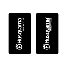 Husqvarna Black upper fork tube decals for dirtbike 5x9 FREE SHIPPING!!!