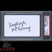 Kayleigh McEnany signed 3x5 Cut PSA DNA Slabbed Auto President Donald Trump CQTY