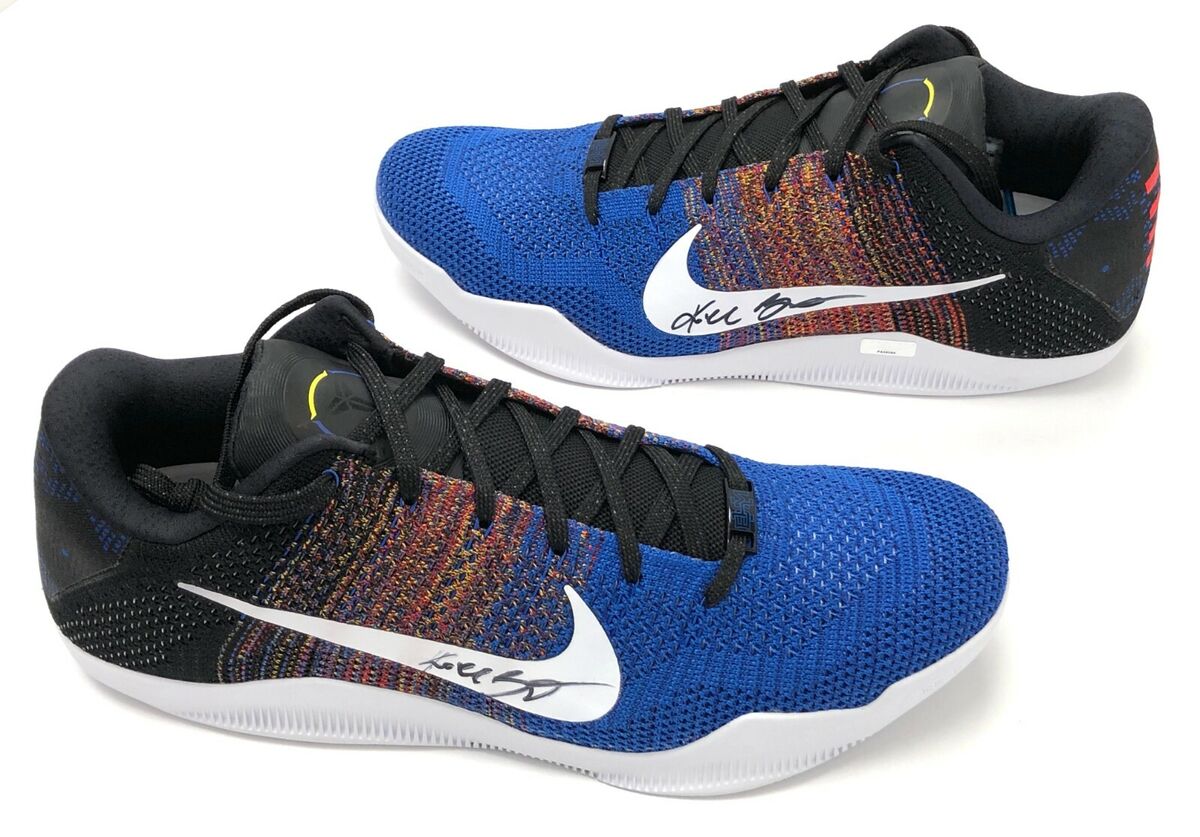Kobe Bryant Autographed Nike XI Black History Month Shoes Kobe Bryant Autographed Nike XI Black History Month Shoes