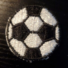 Soccer Ball Patch 1.5 Inch Round