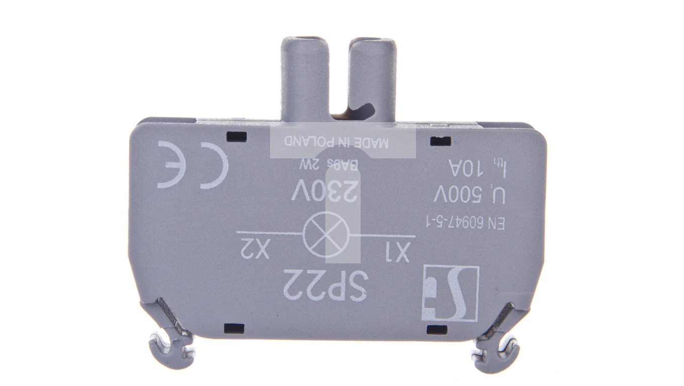 Lamp holder BA9s bulb 230V AC without lamp SP22-1435R02 /T2UK