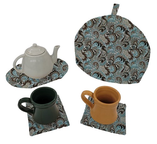 ©️1981 SARI FABRICS　まがもティーコゼ　ティーコジー　当時物 Vintage Sari Fabrics Insulating Stuffed Tea Cozy Made in England
