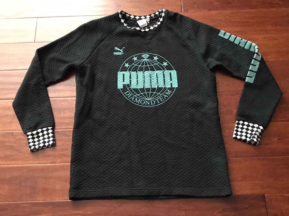 Puma x diamond crew sweatshirt hotsell