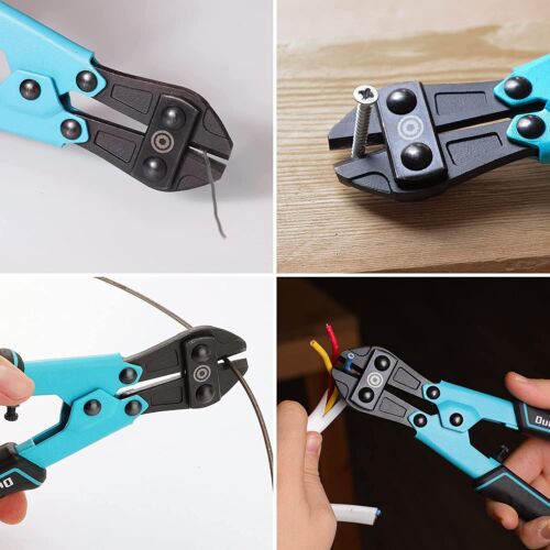 DURATECH 8-inch Mini Bolt Cutter Bi-Material Ergonomic Handle Grip Security Lock - 第 6/10 張圖片