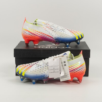 Adidas Predator Edge.1 Low SG GW1014 Soccer Cleats Multi Size Adidas Predator Edge.1 Low SG GW1014 Soccer Cleats size 6  main image 3