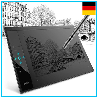 Grafiktablett VEIKK A30 V2 10 6 Zoll 4 Tasten