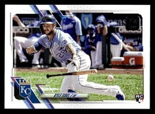 2021 Topps Update #US220 Kyle Isbel Rookie Card Kansas City Royals. rookie card picture