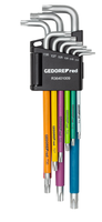 Gedore Red Winkelschraubendreher-Satz 9-Teilig TX T10-T50