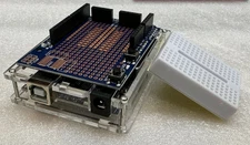 CH340 ATmega 328P R3 Board Compatible with Arduino UNO IDE + Case + Shield