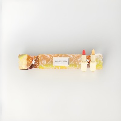 Winky Lux Glimmer Balm, a pH-color- changing tinted lip balm Duo .