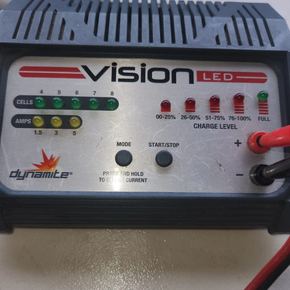 Dynamite Vision AC/DC Battery Charger DYN4069 peak high-current advanced Charger - Image 3 of 4