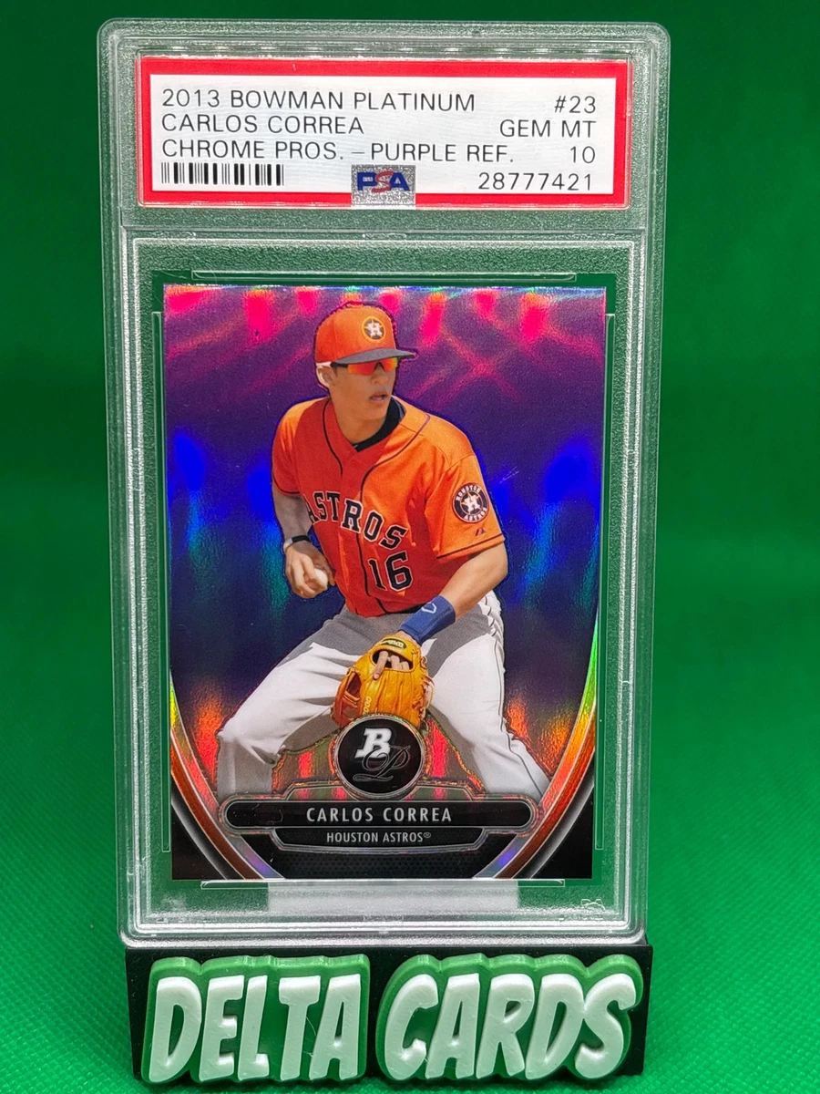 Bowman Carlos Correa Baseball Sports Trading Cards & Accessories