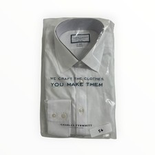 Charles Tyrwhitt Slim Fit Button Down Dress Shirt Men  s Cotton Choose Color  Sz