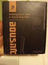 Bousnic RS2 Dog Training Shock Collar W/ Remote •Orange• 3 Modes Open Box NEW!