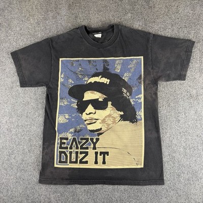 Ruthless Records Eazy-E Shirt Men s Medium Black Vintage 00s Hip Hop Rap Tee Rap