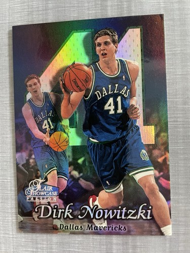 Dirk Nowitzki (Rookie) 1998/99 Flair Showcase Row 2 #16 - Bild 4 von 4