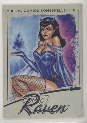 2018 Cryptozoic DC Bombshells Series II Rainbow Foil Raven #47 9ow
