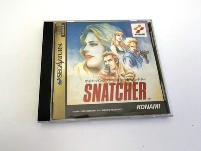 Snatcher Sega Saturn Japanse CIB