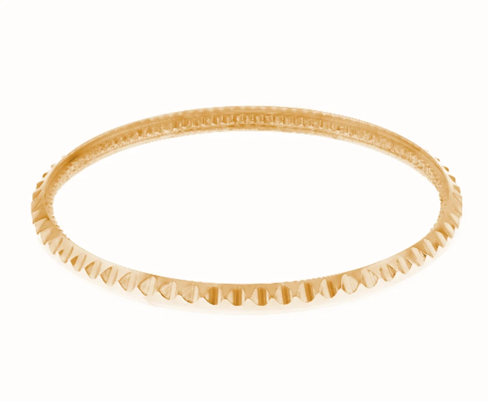 INSERTO ANILLO BISEL PARA ROLEX SUBMARINER 16613 16800 16803 16808 16610 COLOR DORADO Foto 4 de 4