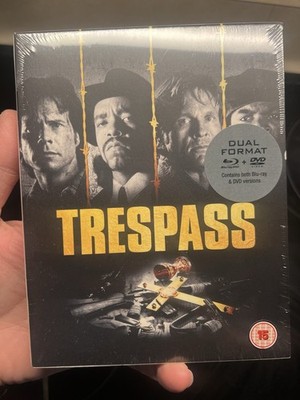 Trespass (Blu-ray, 1992) 101 Films-Black Label Limited Edition-RARE NEW SEALED!