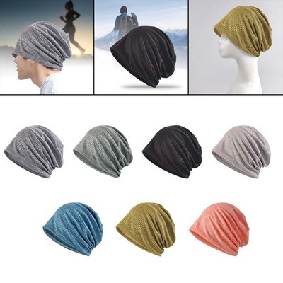 Atmungsaktive Beanie-Mütze, langlebig, leicht, weich, für Männer und Frauen