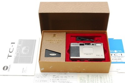  【MINT w/ Box Case】 Minolta TC-1 Point & Shoot 35mm Film Camera from JAPAN