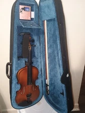 Mendini By Cecilio 1/2MV300 Violin For Beginners, Kids & Adults, 1/2 - Antique-
