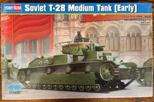 1/35 Hobby Boss Soviet T-28 Medium Tank (Early) SEALED Russian Red Army Amor