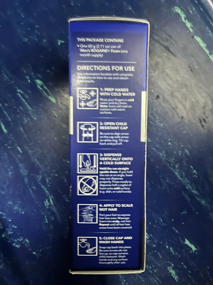 Tratamiento de arrepentimiento capilar Rogaine suministro de un mes CADUCIDAD 08/2026 Foto 4 de 4