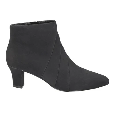 Botas informales negras Easy Street Falcon punta con cremallera para mujer 31-27 - Imagen 1 de 4