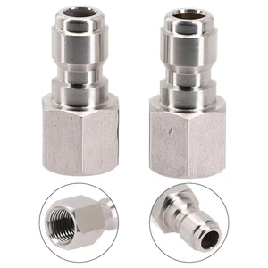 Nouveaux raccords pour lave-pression 1/4 Homme/Femelle 2pcs Pièces de rechange fiables
