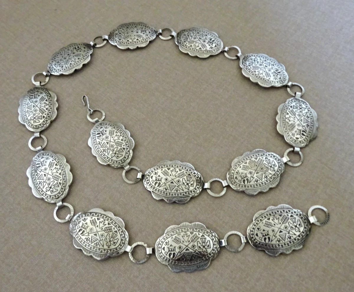 Silver Metal Vintage Belts for sale | eBay display picture 1