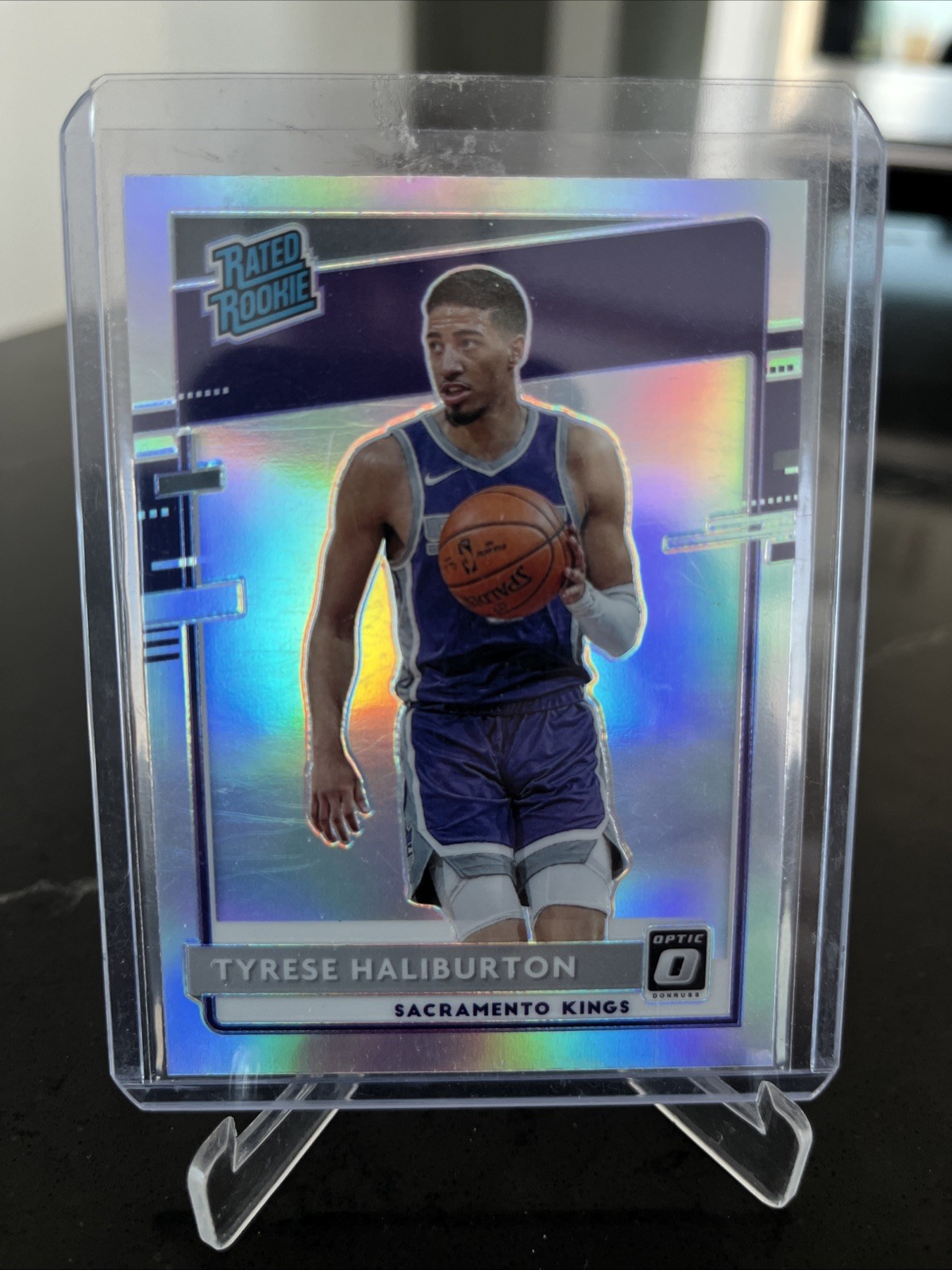 2020-21 Donruss Optic - Rated Rookie Tyrese Haliburton #162 Holo Prizm (RC)