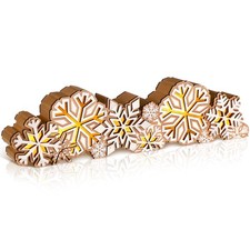 Winter Snowflake Wooden Tabletop Decoration Winter Sign Snowflake Centerpiece...