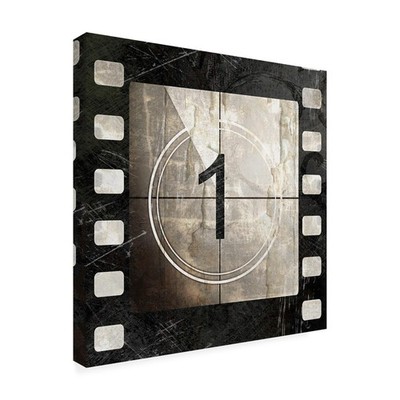 Wrapped Canvas Wall Art - Color Bakery 'Vintage Countdown I' Wall Art for Liv...