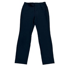 Soma Women's Pants Vanishing Pant Solid Black Tapered Leg Size M