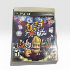 Sony Computer Entertainment Buzz! Quiz World PS3 NTSC-U/C 2009 w/ Manual