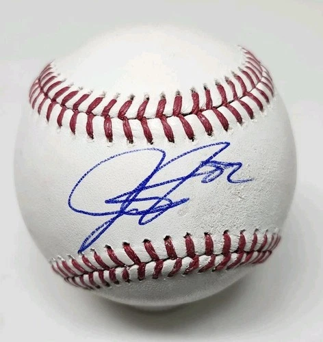 Jeremiah Jackson Signed Autographed Game Used Major League Baseball ORIOLES