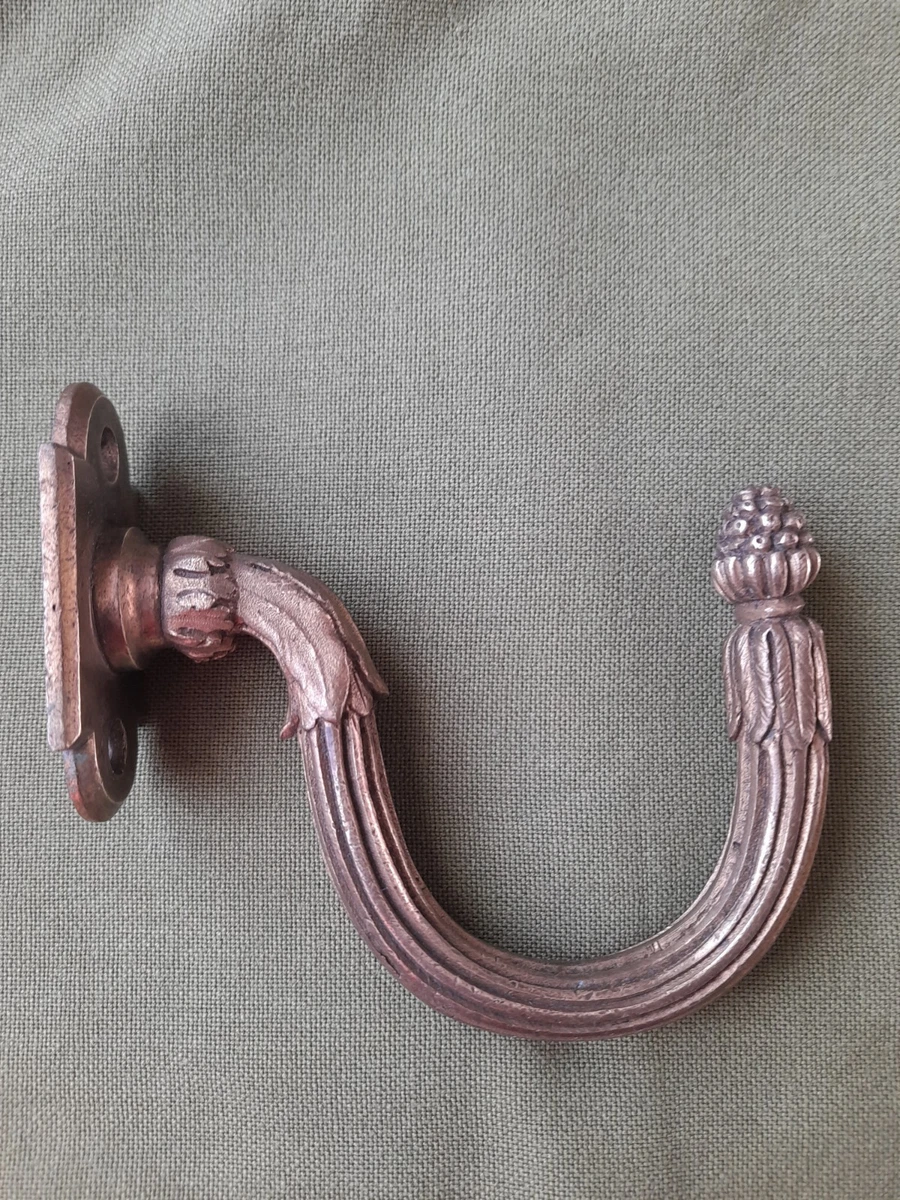 Paire D’embrasses En Bronze Massif – XXe Siècle – Déco Vintage