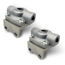 Torque 2 PCS 229859 QR-1 3/8" Quick Release Valve Replacement for Bendix